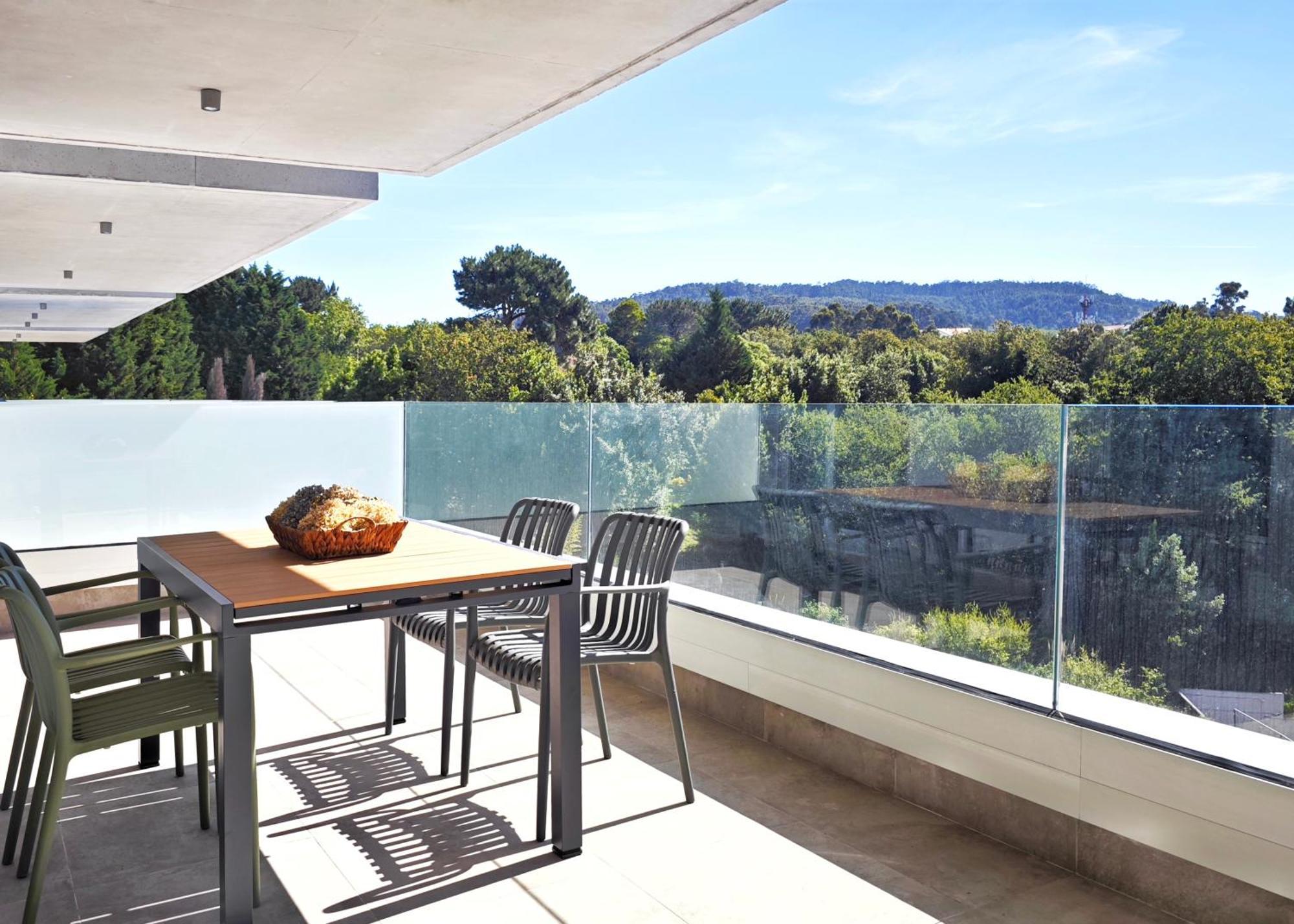 Desconectaengalicia Apartamento Zoo Con Piscina Y Vistas Al Mar A 150 Metros De Silgar 桑亨霍 外观 照片