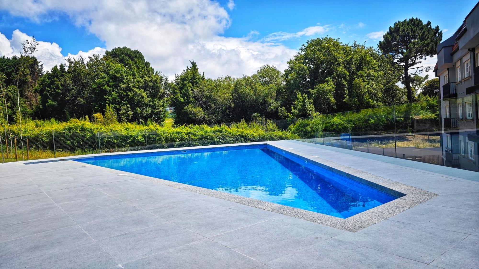 Desconectaengalicia Apartamento Zoo Con Piscina Y Vistas Al Mar A 150 Metros De Silgar 桑亨霍 外观 照片