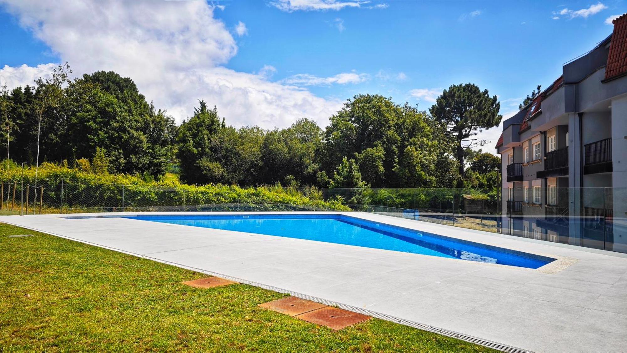 Desconectaengalicia Apartamento Zoo Con Piscina Y Vistas Al Mar A 150 Metros De Silgar 桑亨霍 外观 照片