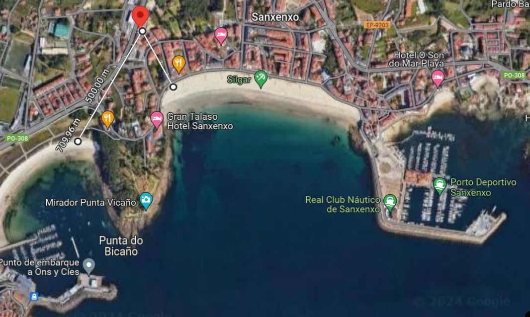 Desconectaengalicia Apartamento Zoo Con Piscina Y Vistas Al Mar A 150 Metros De Silgar 桑亨霍 外观 照片